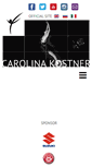 Mobile Screenshot of carolina-kostner.it